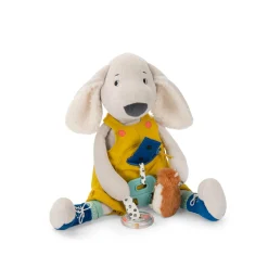 Moulin Roty                    Peluche d'activités Grand chien Puce & Pilou    Multicolore