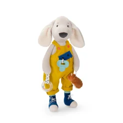 Moulin Roty                    Peluche d'activités Grand chien Puce & Pilou    Multicolore