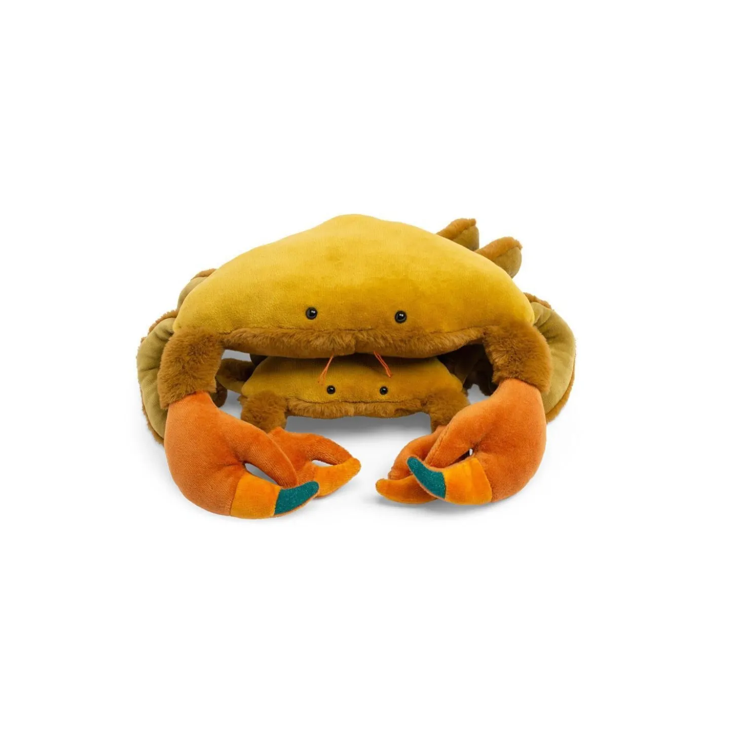 Moulin Roty Peluche grand crabe Tout autour du monde Bleu