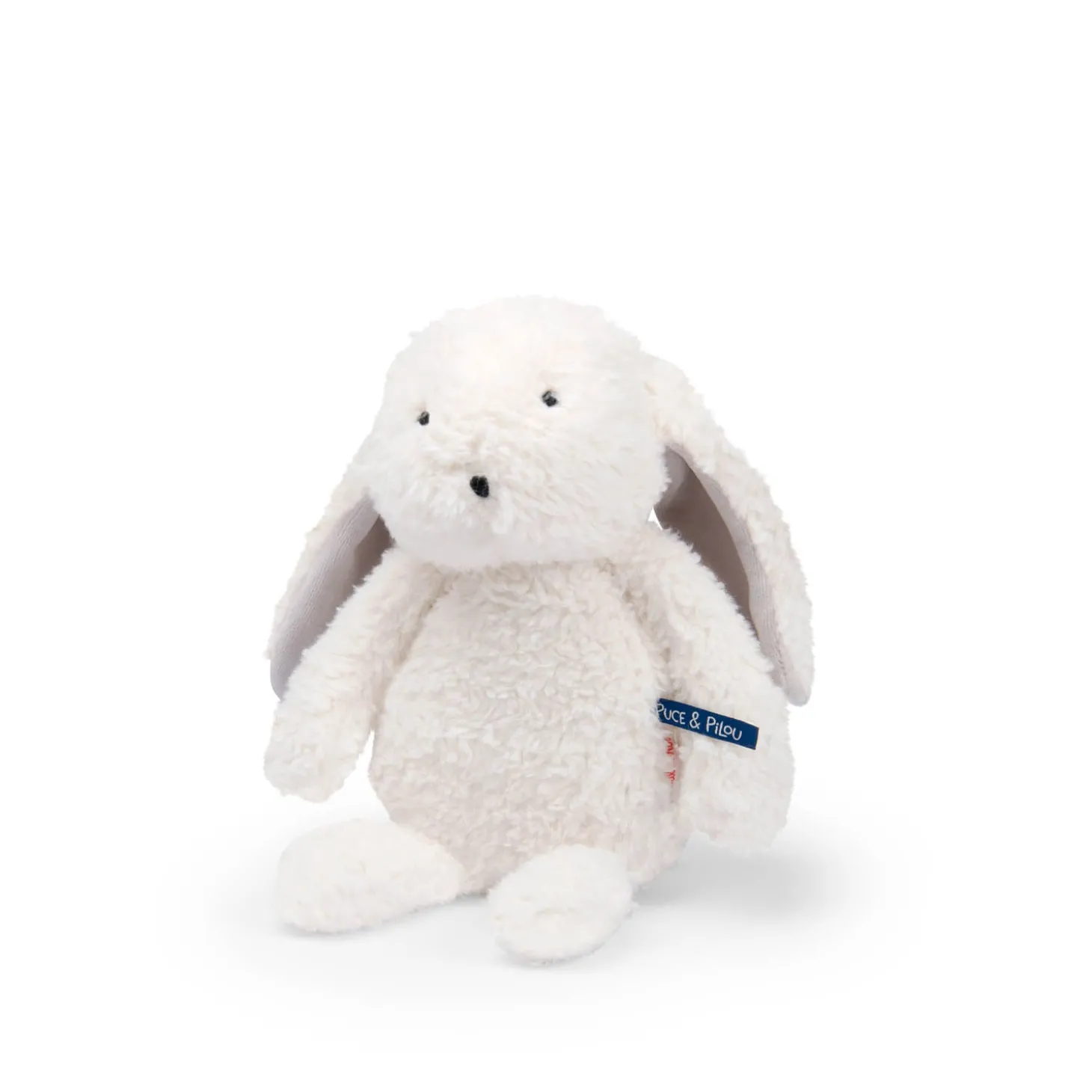 Moulin Roty Peluche Lapin lumineux Puce & Pilou Crème