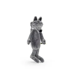 Moulin Roty Peluche loup Ecole des loisirs Gris