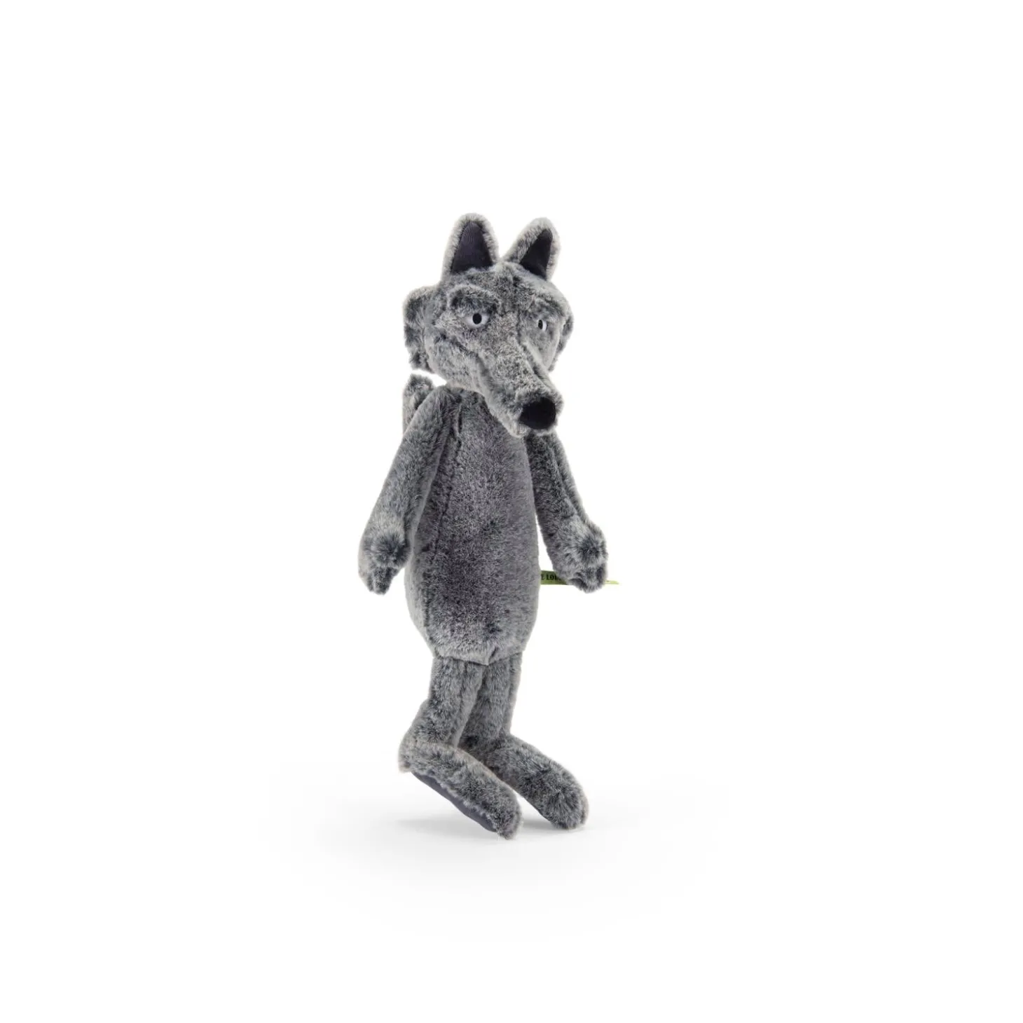 Moulin Roty Peluche loup Ecole des loisirs Gris