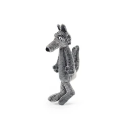 Moulin Roty Peluche loup Ecole des loisirs Gris