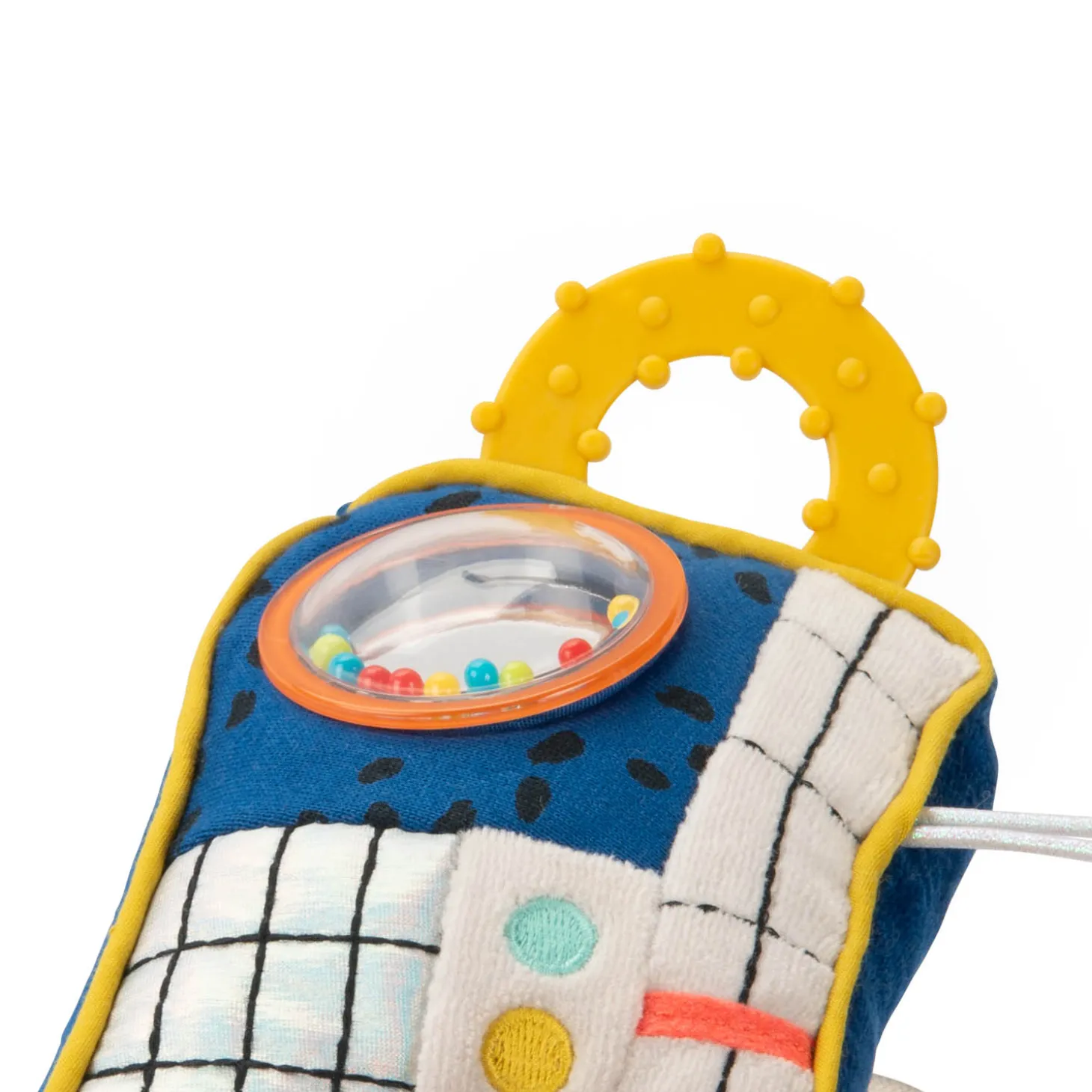 Moulin Roty Peluche Mini radio d'activités Puce & Pilou Multicolore