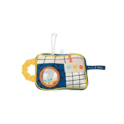 Moulin Roty                    Peluche Mini radio d'activités Puce & Pilou    Multicolore