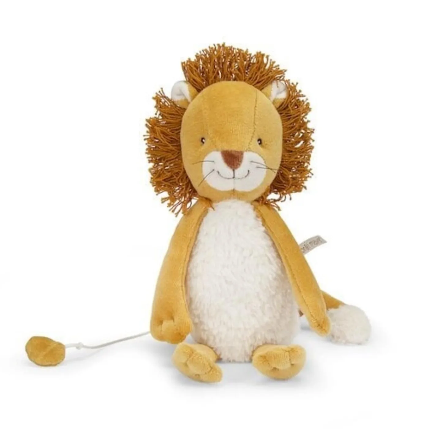 Moulin Roty Peluche musical Lion Mamba La forêt Mawa Jaune