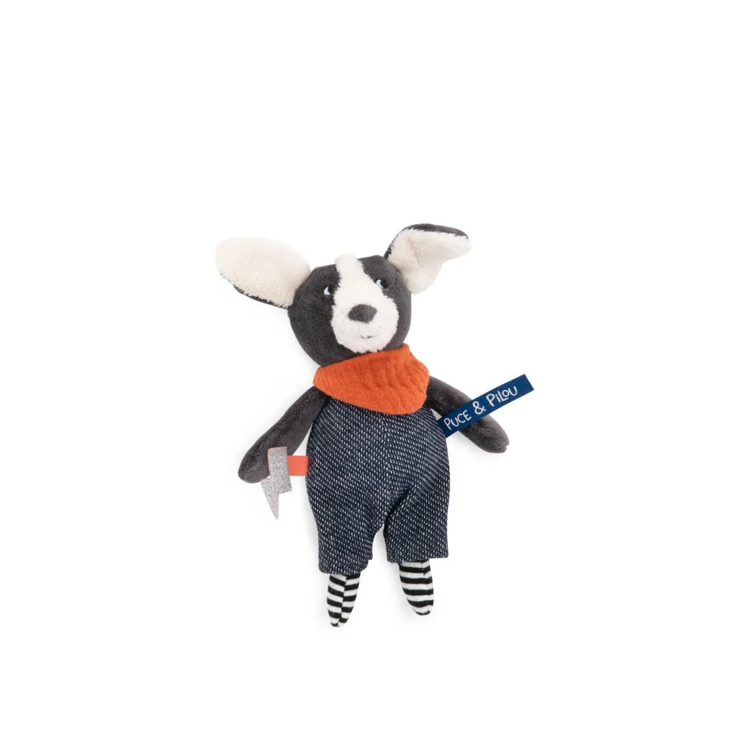 Moulin Roty Peluche Petit chien Puce Puce & Pilou Multicolore
