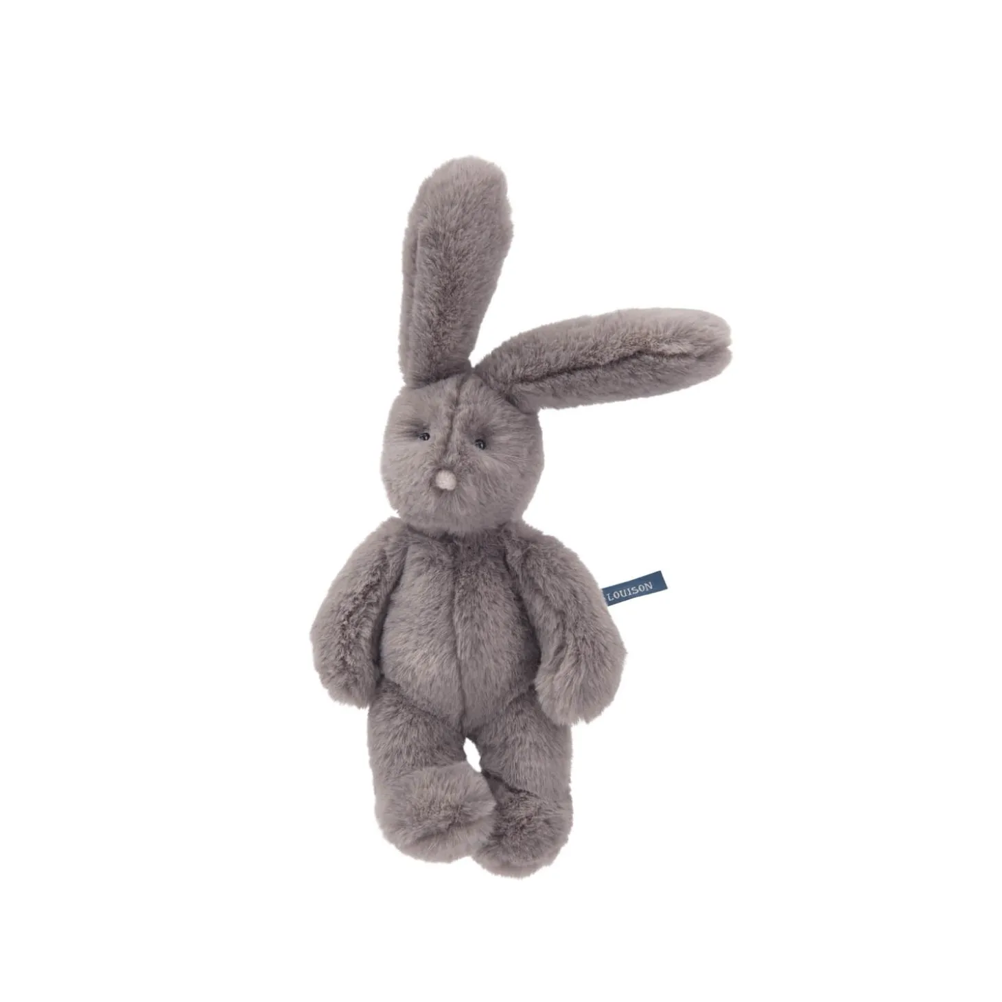 Moulin Roty Peluche Petit lapin Arthur et Louison Gris