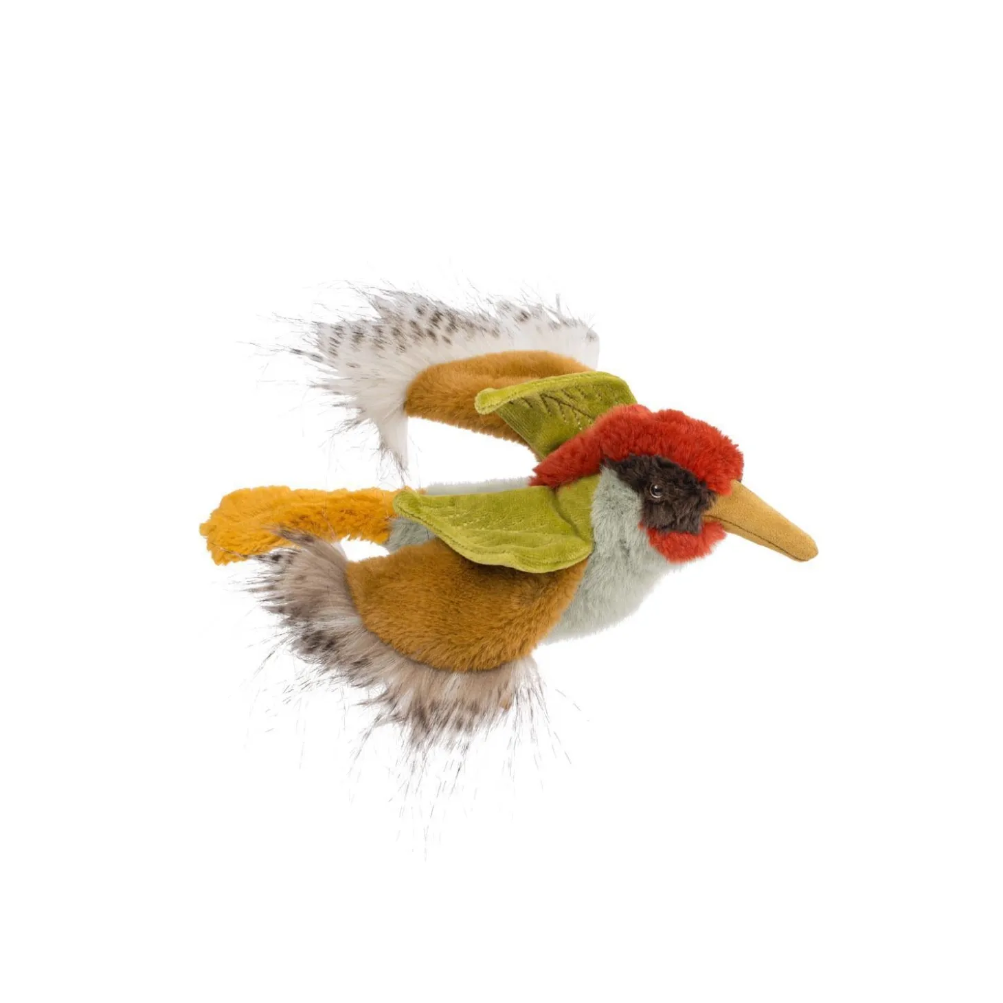 Moulin Roty Peluche pivert Tout autour du monde Multicolore