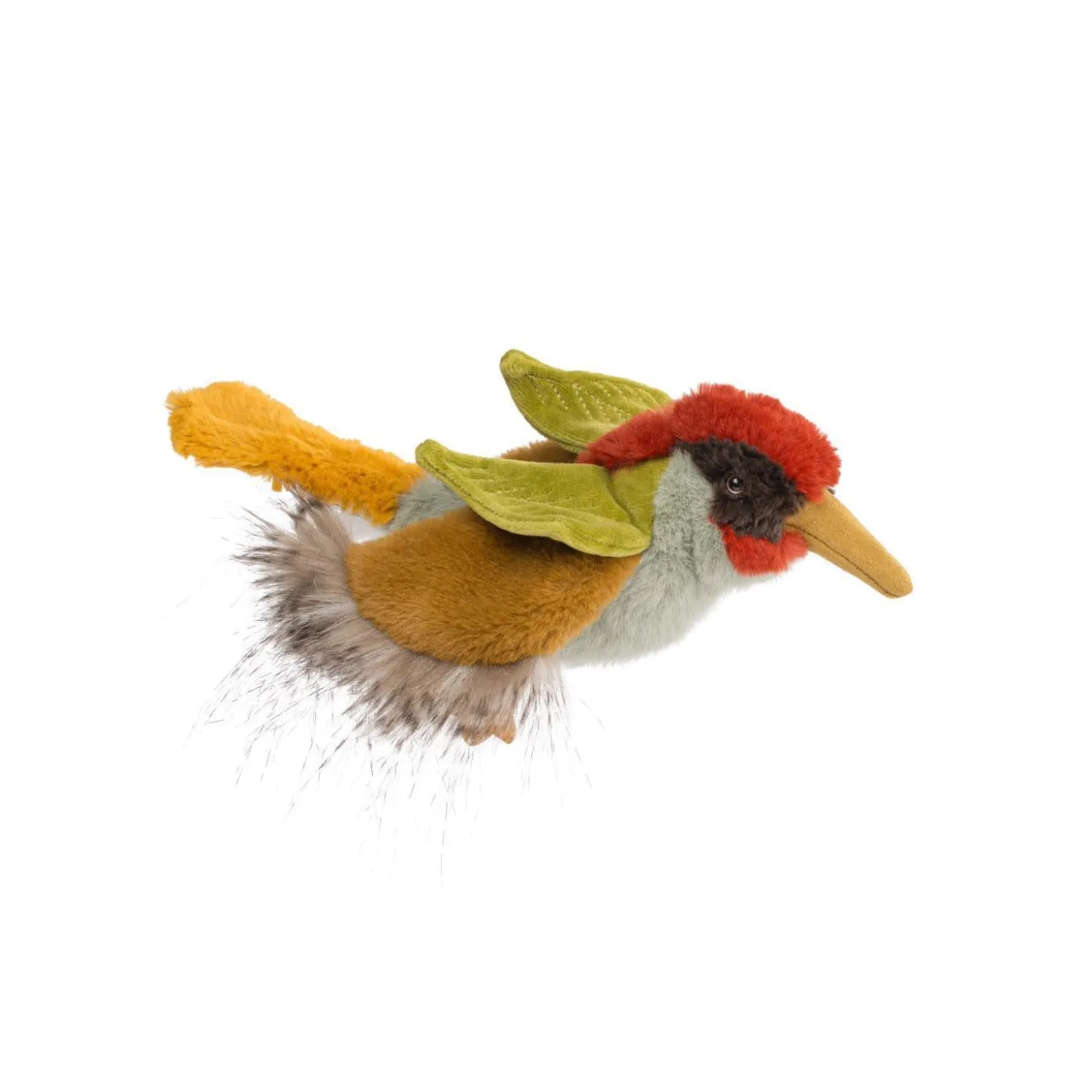 Moulin Roty Peluche pivert Tout autour du monde Multicolore