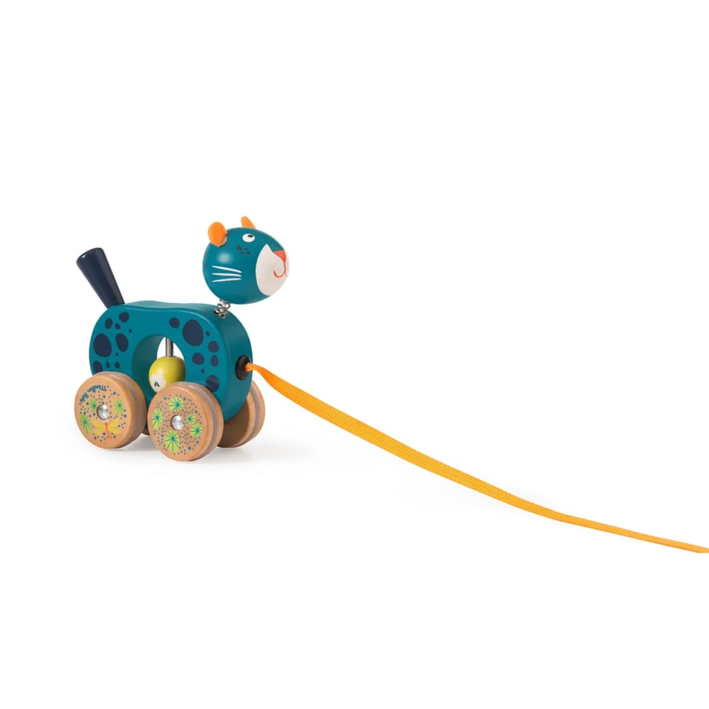 Moulin Roty Petite panthère à tirer Dans la jungle