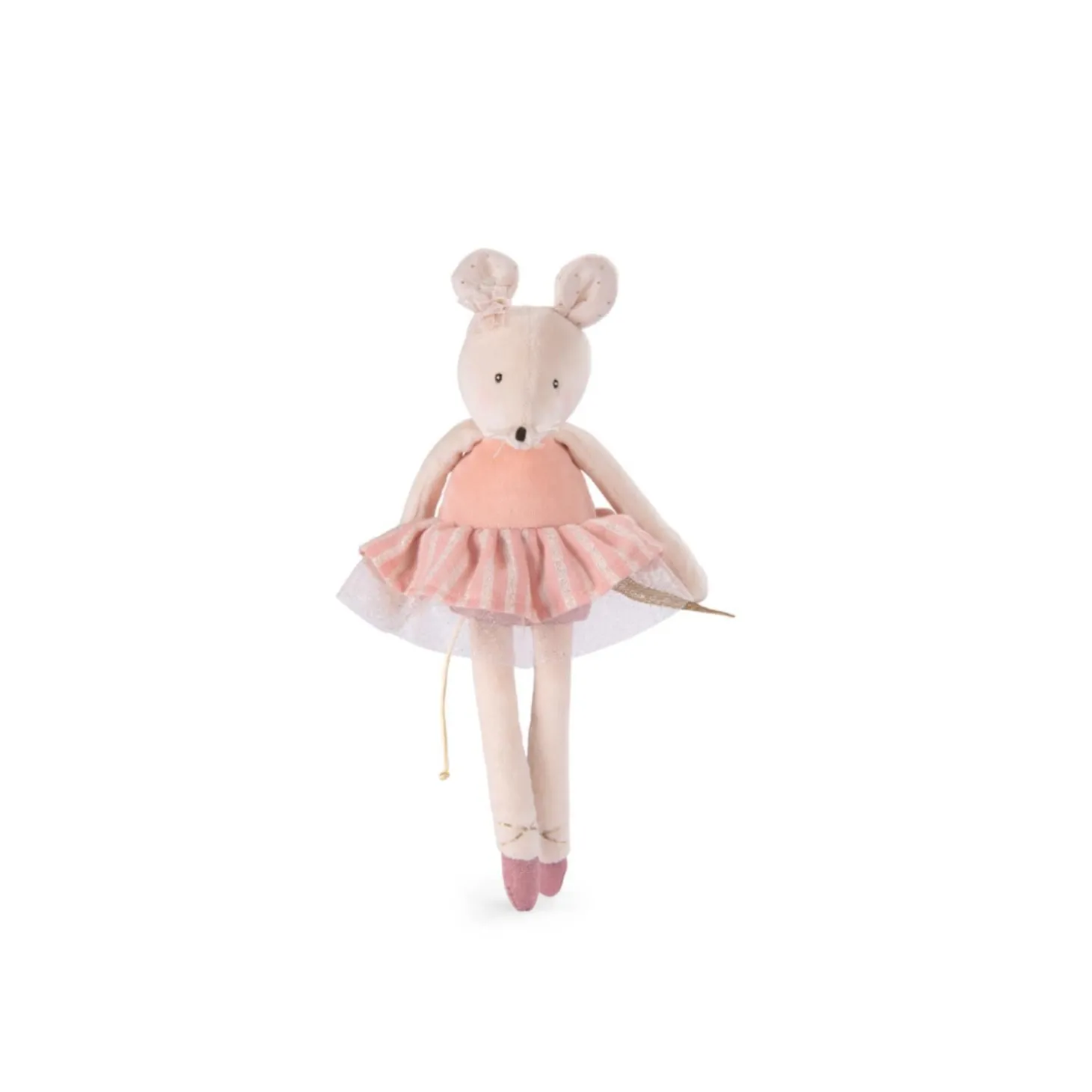 Moulin Roty Petite souris La petite école de danse Rose/Crème