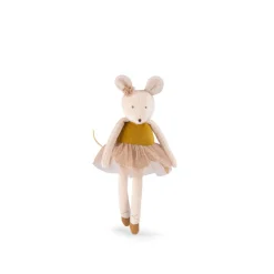 Moulin Roty Petite souris or La petite école de danse Or/Crème