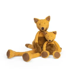Moulin Roty Petit renard Les Baba-Bou Moutarde/marron