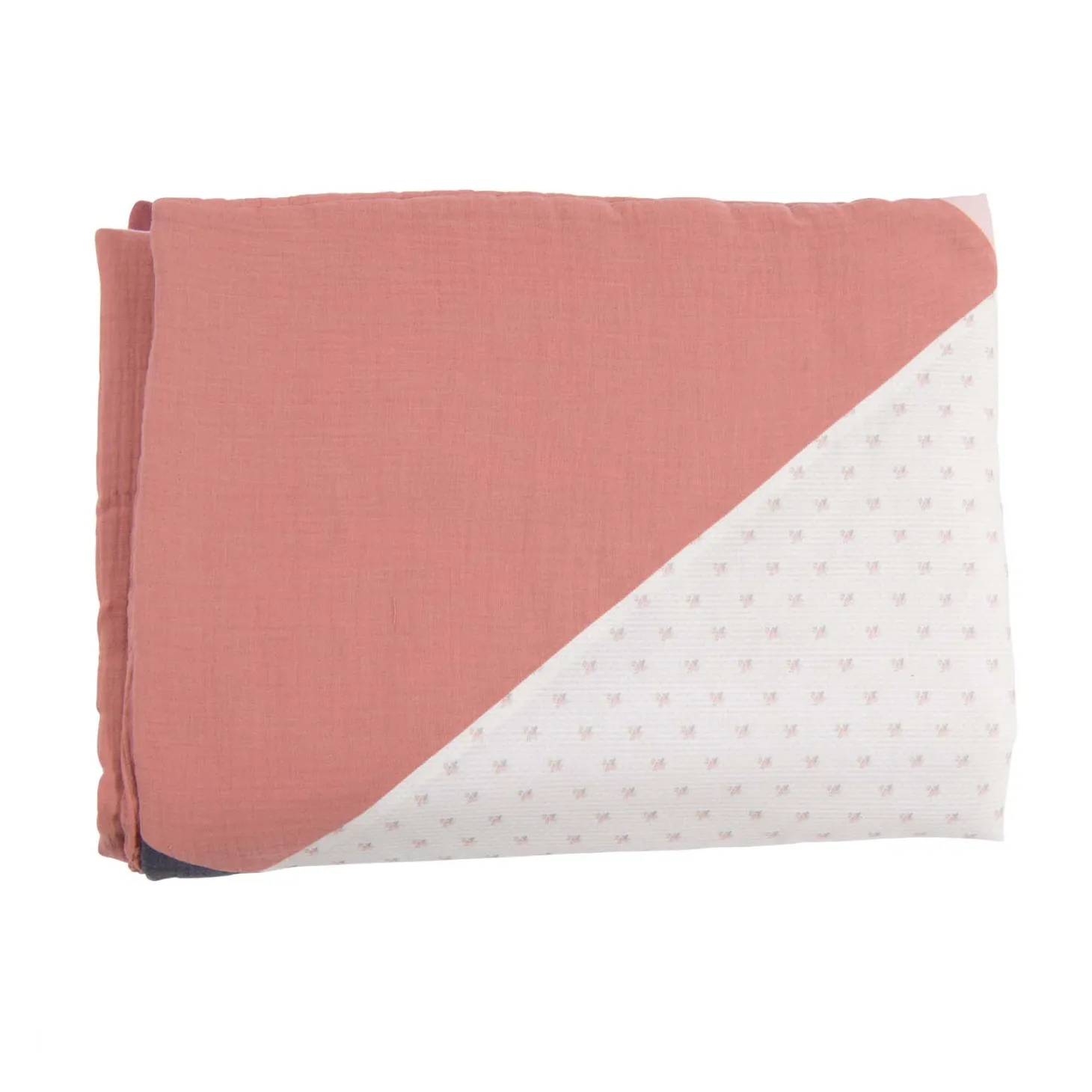 Moulin Roty Plaid patchwork Après la pluie Multicolore