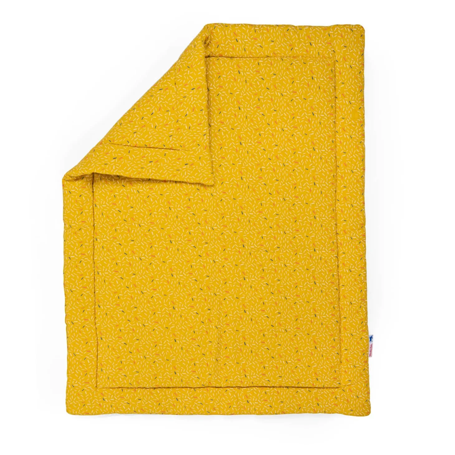 Moulin Roty Plaid Puce & Pilou Jaune