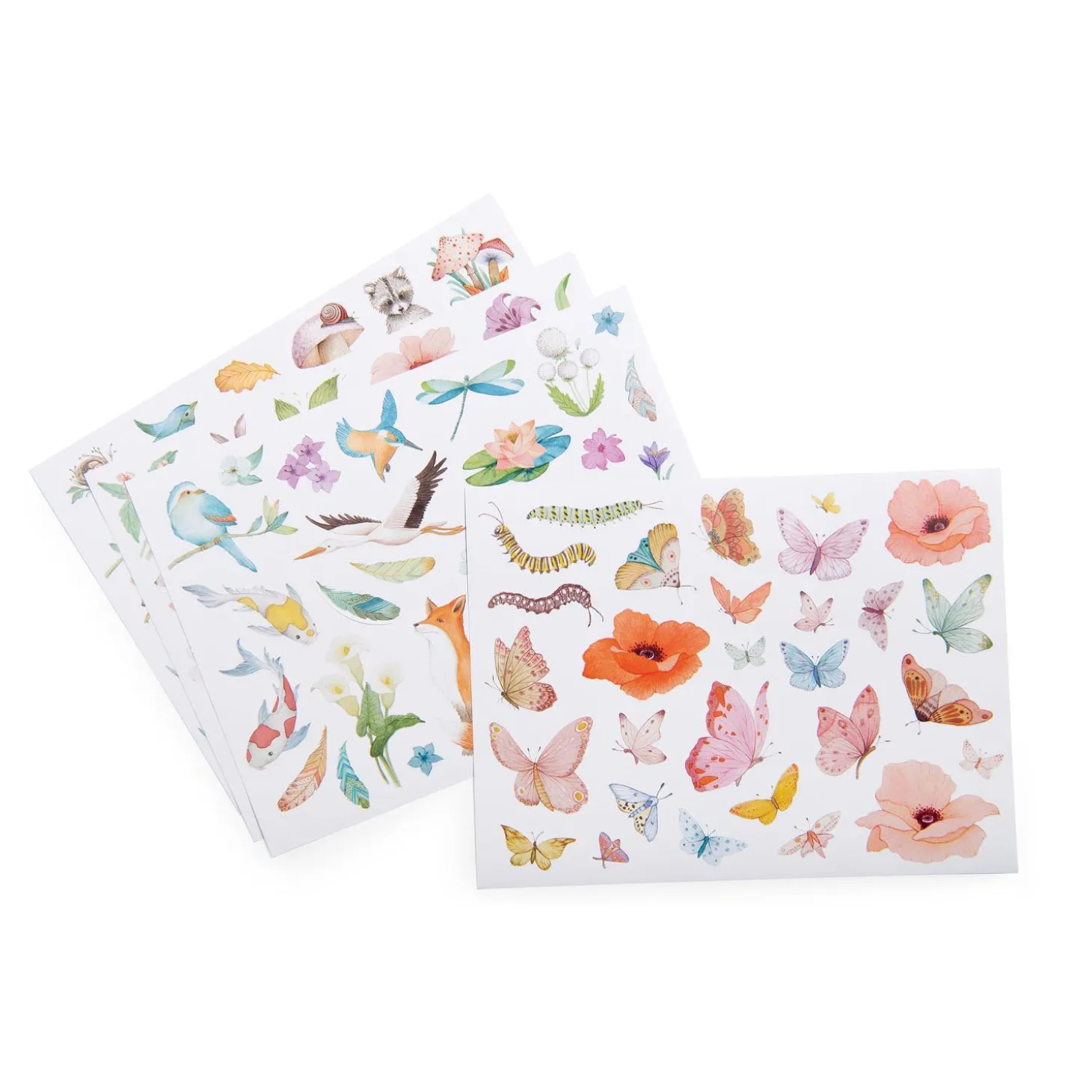 Moulin Roty Pochette stickers Les Rosalies Multicolore