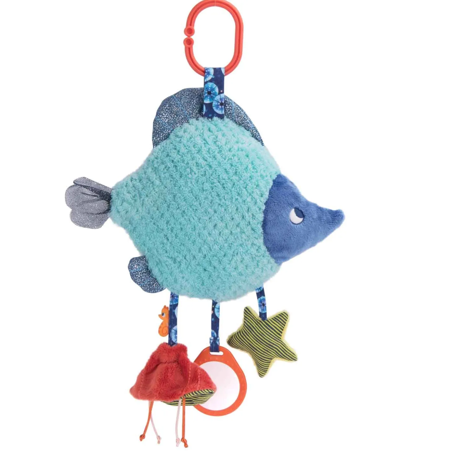 Moulin Roty Poisson d'activités Les aventures de Paulie Multicolore 40 cm