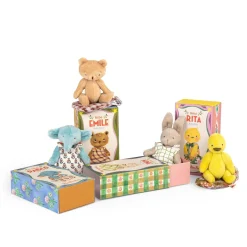 Moulin Roty Poupée Bébé Rita La cane Les Minouchkas Vert