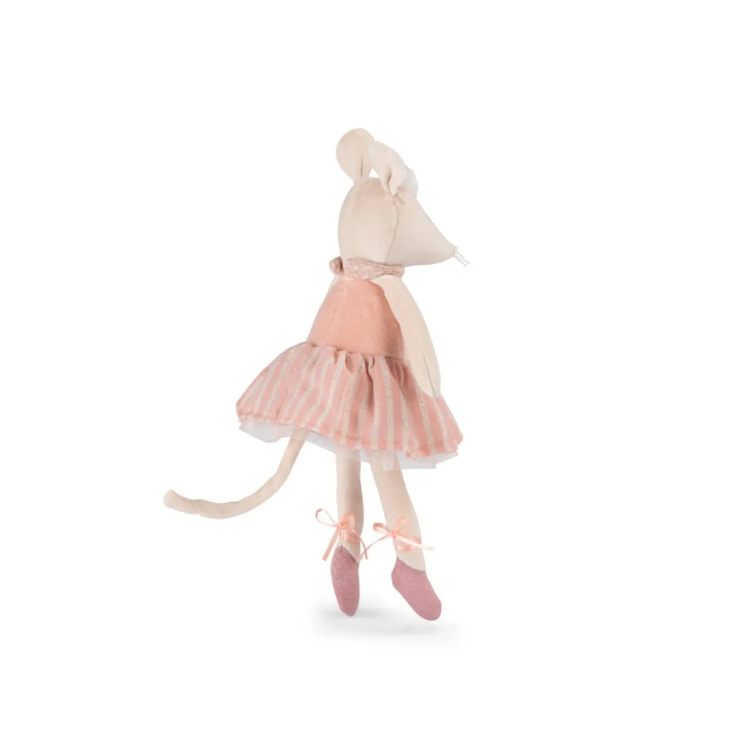 Moulin Roty Poupée souris La petite école de danse Rose/Crème
