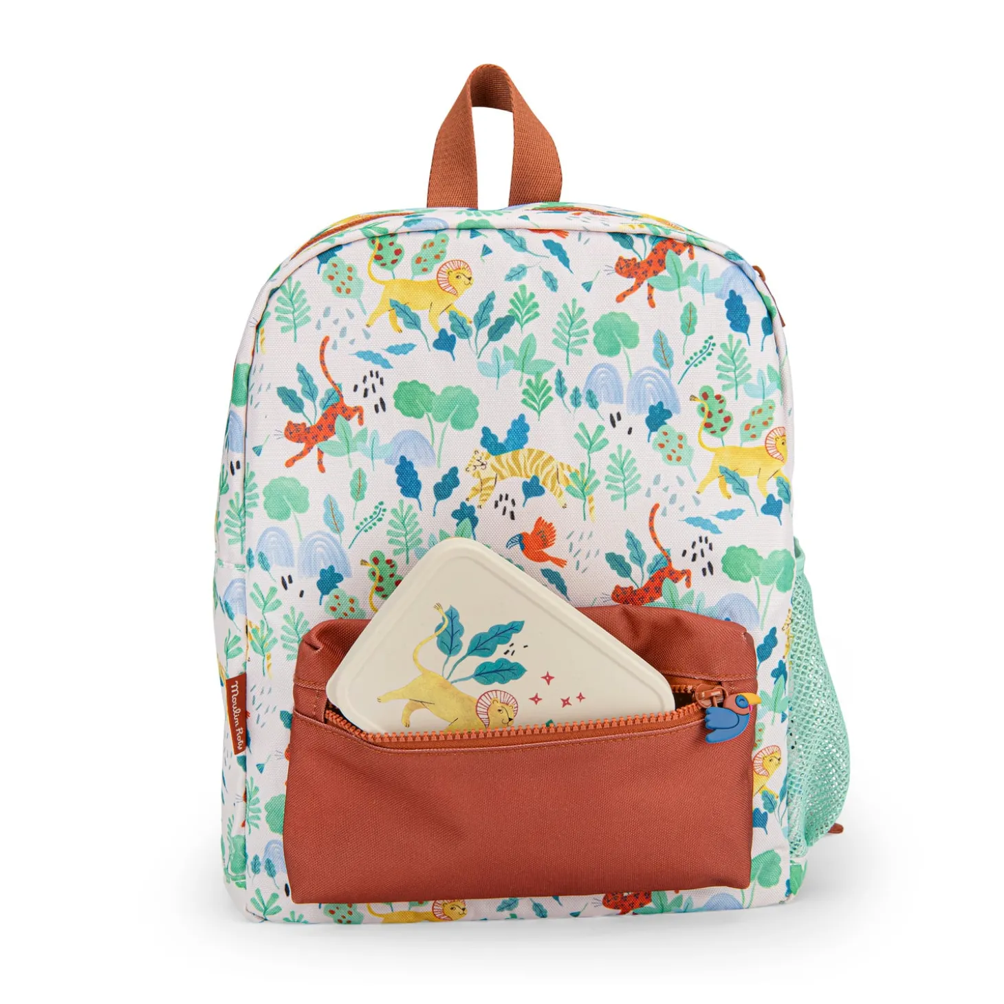 Moulin Roty Sac à dos La forêt Mawa Multicolore