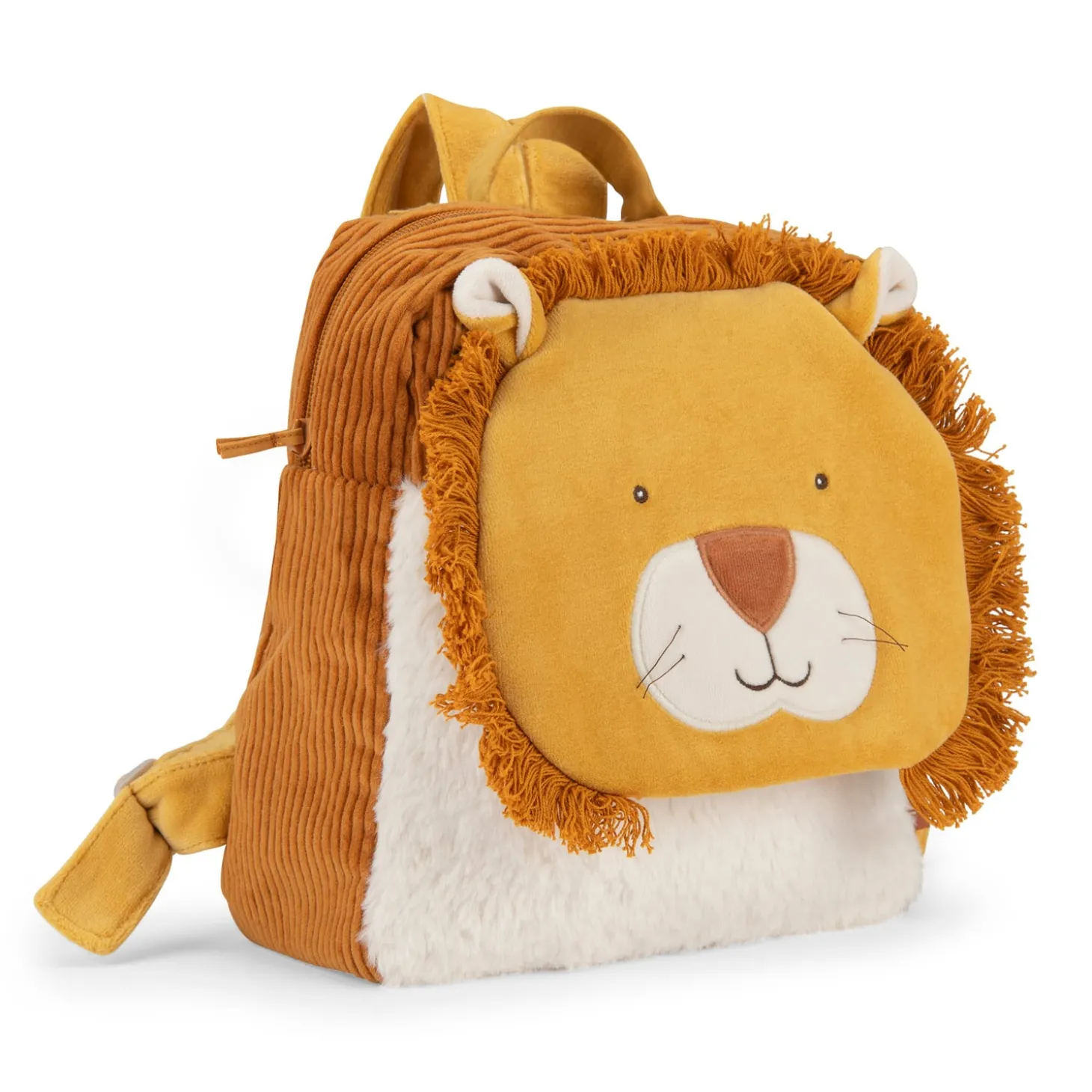 Moulin Roty Sac à dos lion Mamba La forêt Mawa Jaune