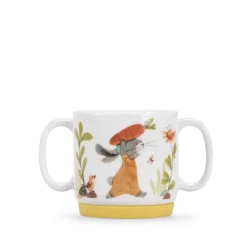 Moulin Roty                    Set vaisselle porcelaine    Blanc/Ocre