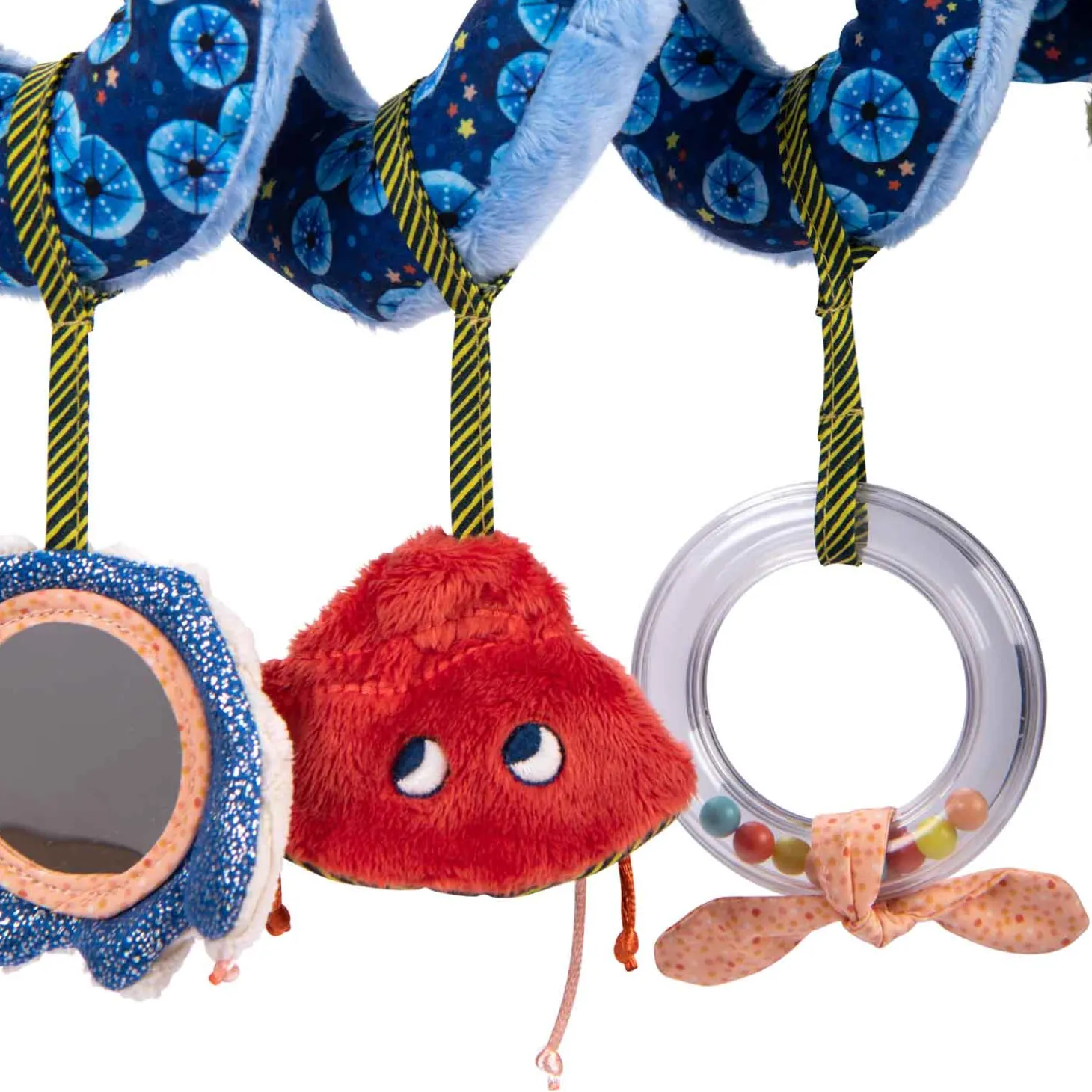 Moulin Roty Spirale d'activités Les aventures de Paulie Multicolore 30 cm