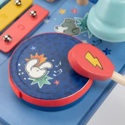 Moulin Roty                    Table multi-activités musicale Puce & Pilou    Multicolore