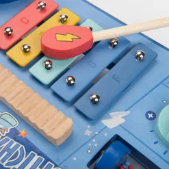 Moulin Roty                    Table multi-activités musicale Puce & Pilou    Multicolore