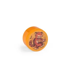 Moulin Roty Taille-crayon lenticulaire Les Petites Merveilles orange