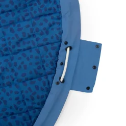 Moulin Roty                    Tapis de jeu /sac de rangement soft Puce & Pilou    Bleu Et Blanc