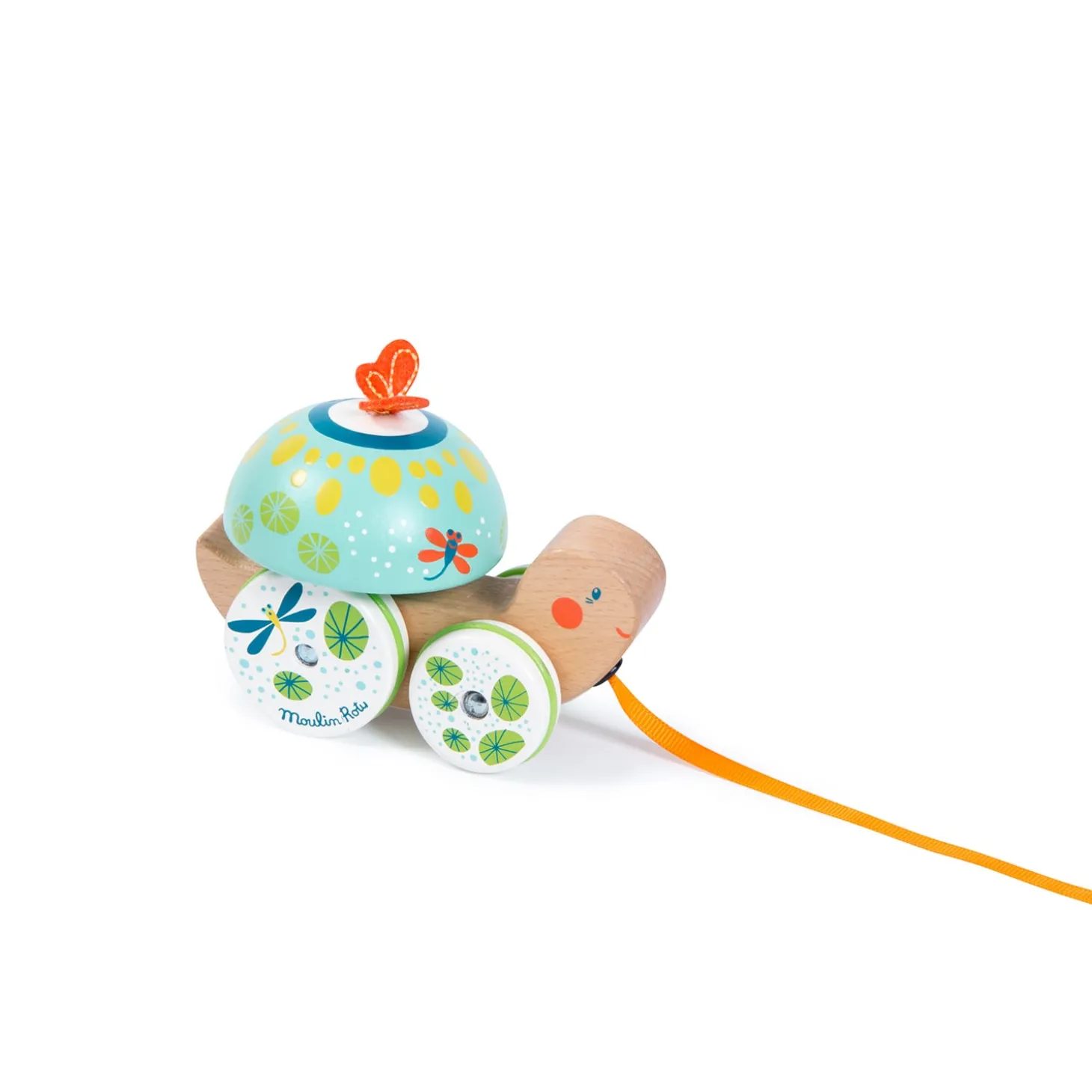Moulin Roty Tortue à tirer Dans la jungle