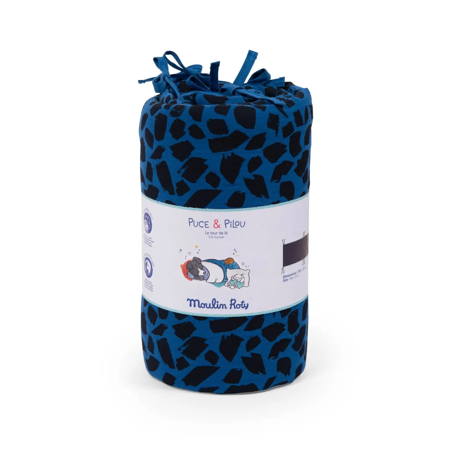 Moulin Roty Tour de lit Puce & Pilou Multicolore
