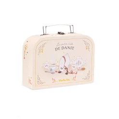 Moulin Roty                    Valise dînette thé porcelaine La petite école de danse    Crème/rose
