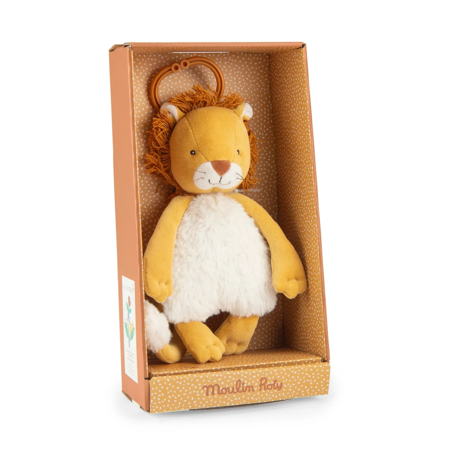 Moulin Roty Veilleuse Lion lumineux Mamba La forêt Mawa Jaune