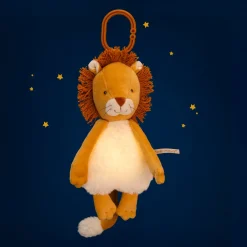 Moulin Roty Veilleuse Lion lumineux Mamba La forêt Mawa Jaune