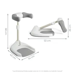 MS Innovaciones Aide à la salle de bain Gris