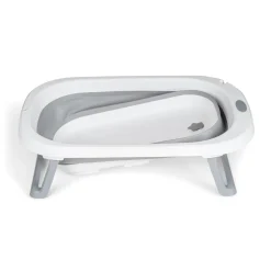 MS Innovaciones Baignoire pliant Flex + température+coussin Gris