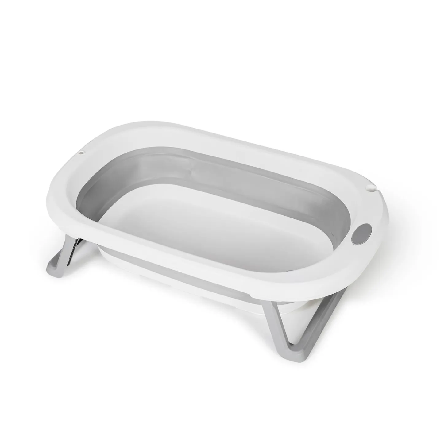 MS Innovaciones Baignoire pliant Flex + température+coussin Gris