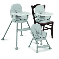 MS Innovaciones                    Chaise haute Spoon    Gris