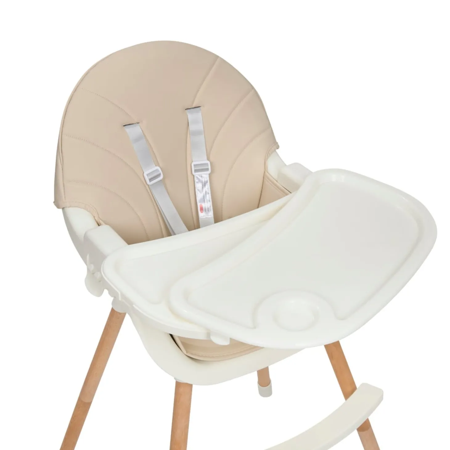 MS Innovaciones Chaise haute Mika Beige