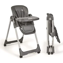 MS Innovaciones                    Chaise haute Tasty Eco    Gris foncé