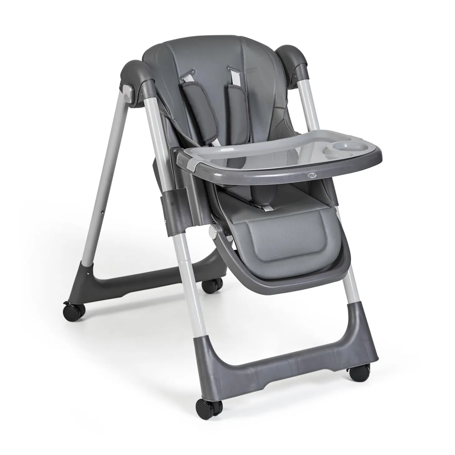 MS Innovaciones Chaise haute Tasty Eco Gris foncé