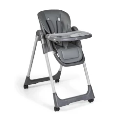 MS Innovaciones Chaise haute Tasty Eco Gris foncé