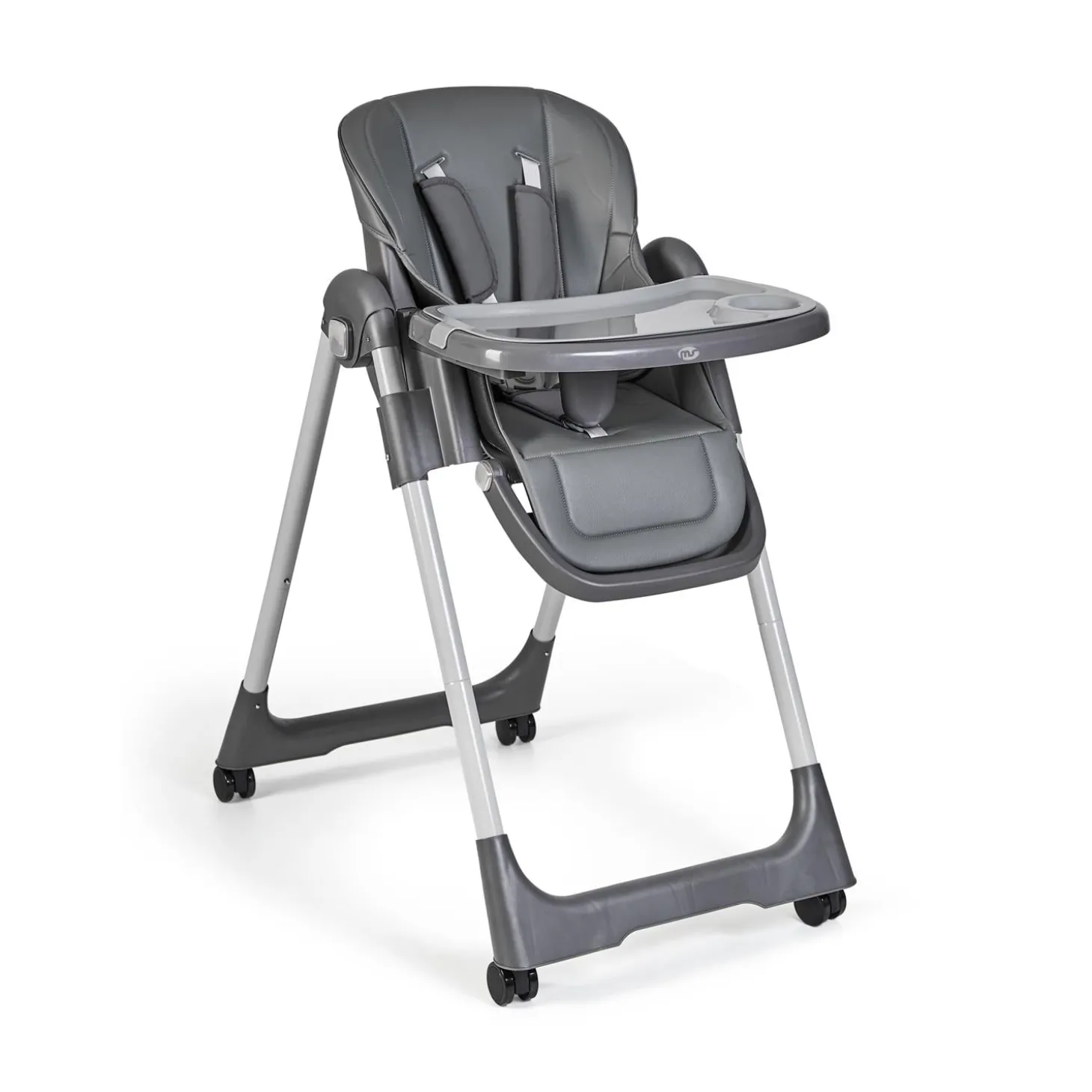 MS Innovaciones Chaise haute Tasty Eco Gris foncé