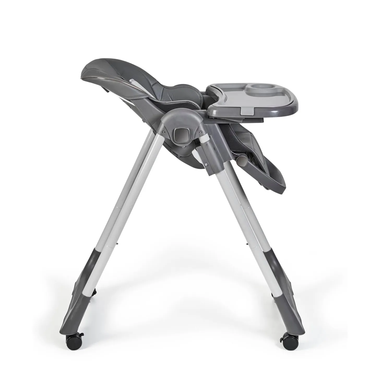 MS Innovaciones Chaise haute Tasty Eco Gris foncé