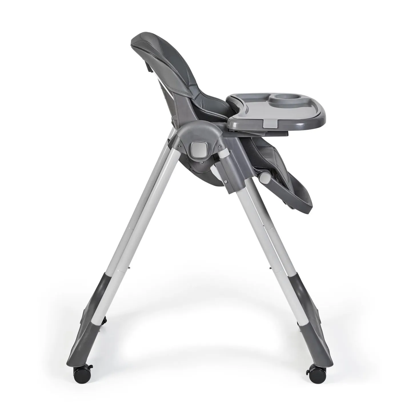 MS Innovaciones Chaise haute Tasty Eco Gris foncé