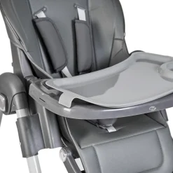 MS Innovaciones Chaise haute Tasty Eco Gris foncé