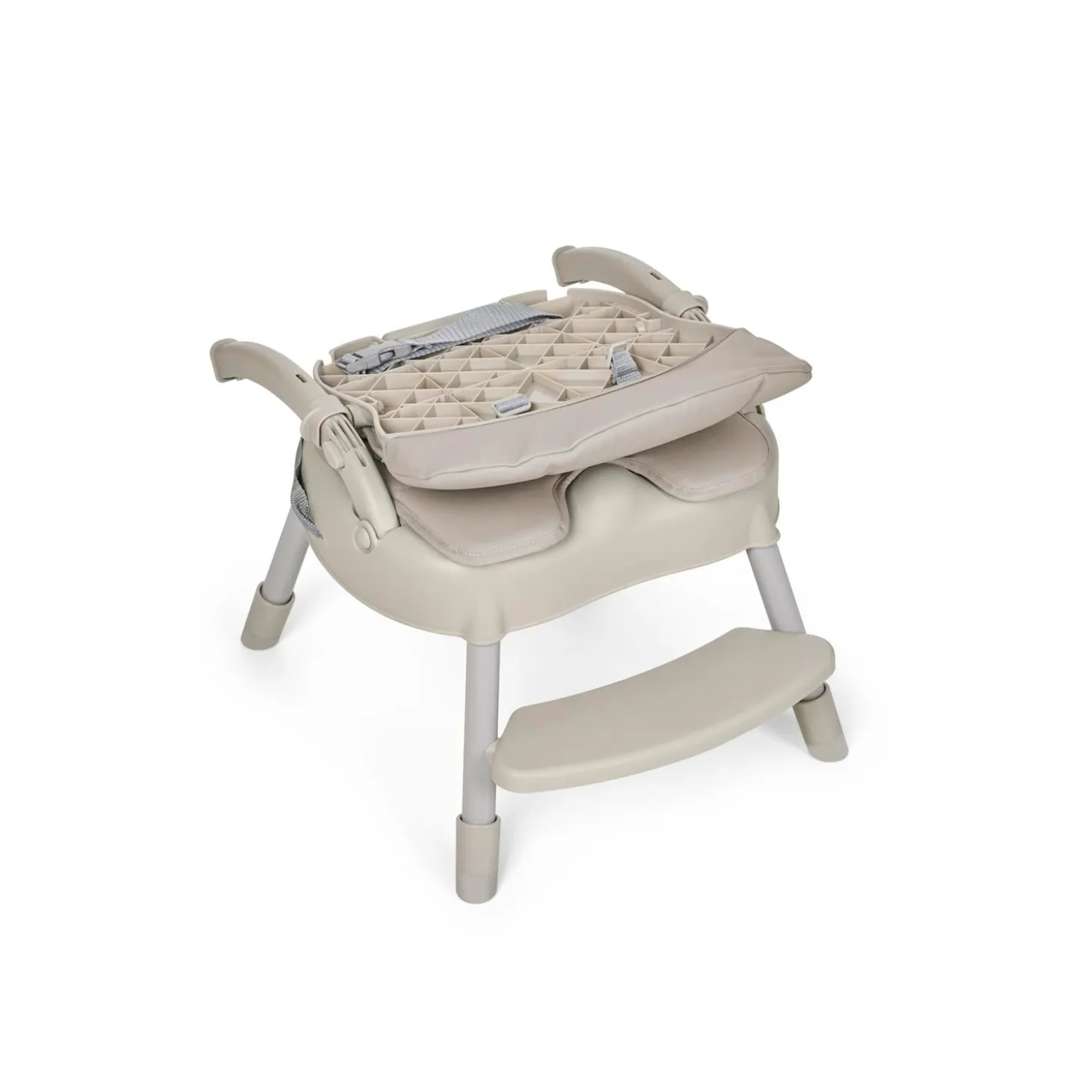 MS Innovaciones Chaise haute Belly Gris